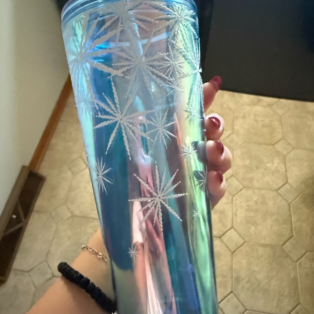 Starbucks Blue Tumbler with Lid - Picture 2 of 6